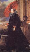 Anthony Van Dyck Marchesa Elena Grimaldi,Wife of Marchese Nicola Cattaneo painting